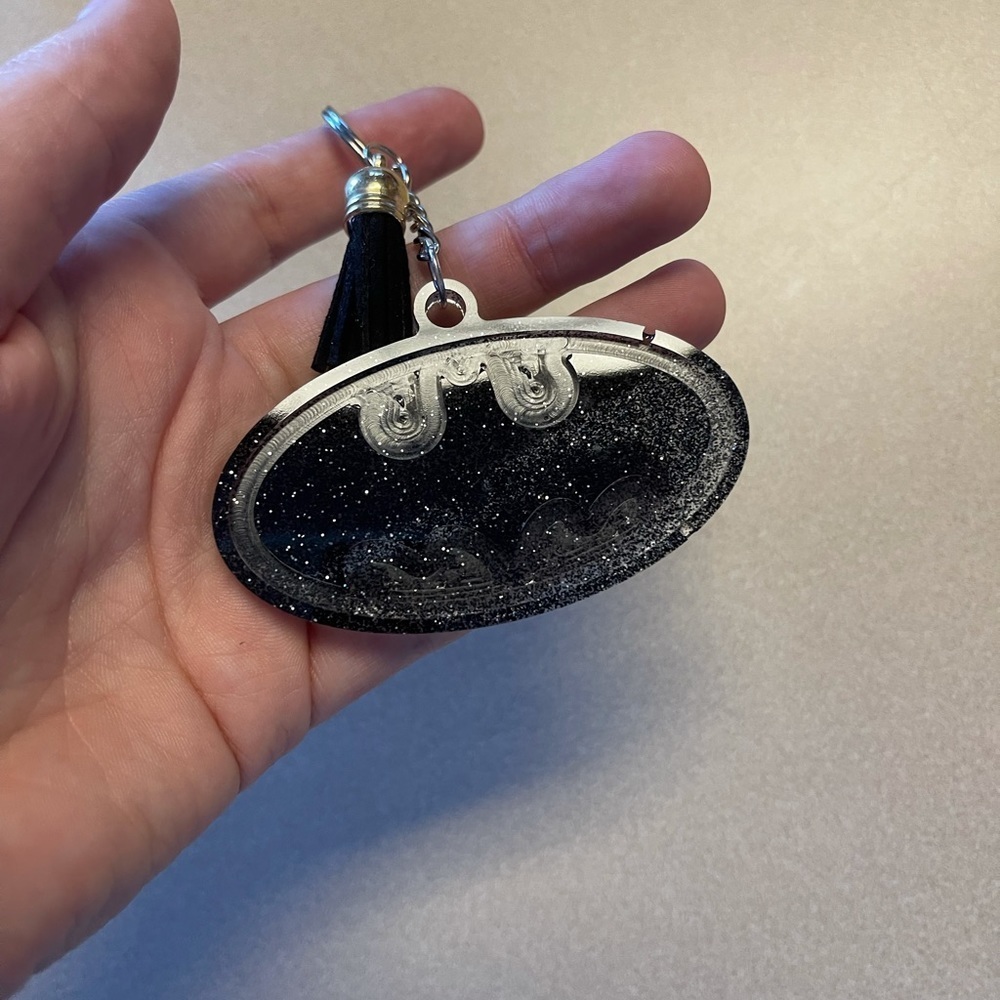 🎉🎉HP🎉🎉 Handmade DC Comics- Batman Keychain - Picture 2 of 6